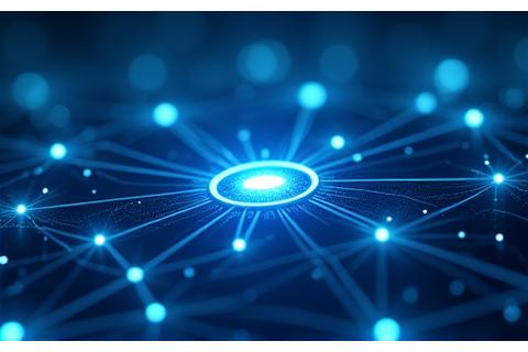 Icônes abstraites représentant le cloud computing et la sécurité des données, symbolisant l'hébergement du site et la protection de l'information.
